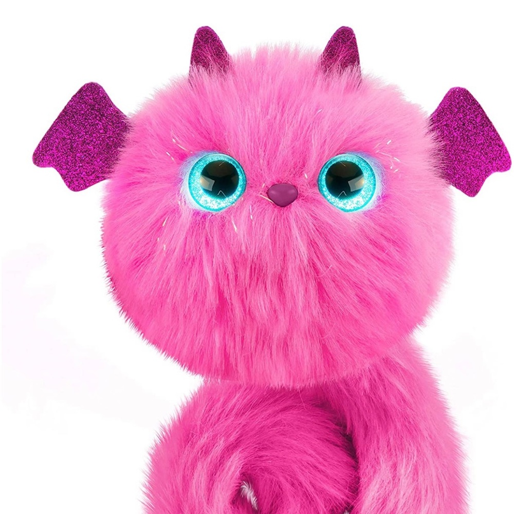 Bundle of 2 ❤️ Pomsies “Zoey” Pink & Wrapples Dragon slap bracelet